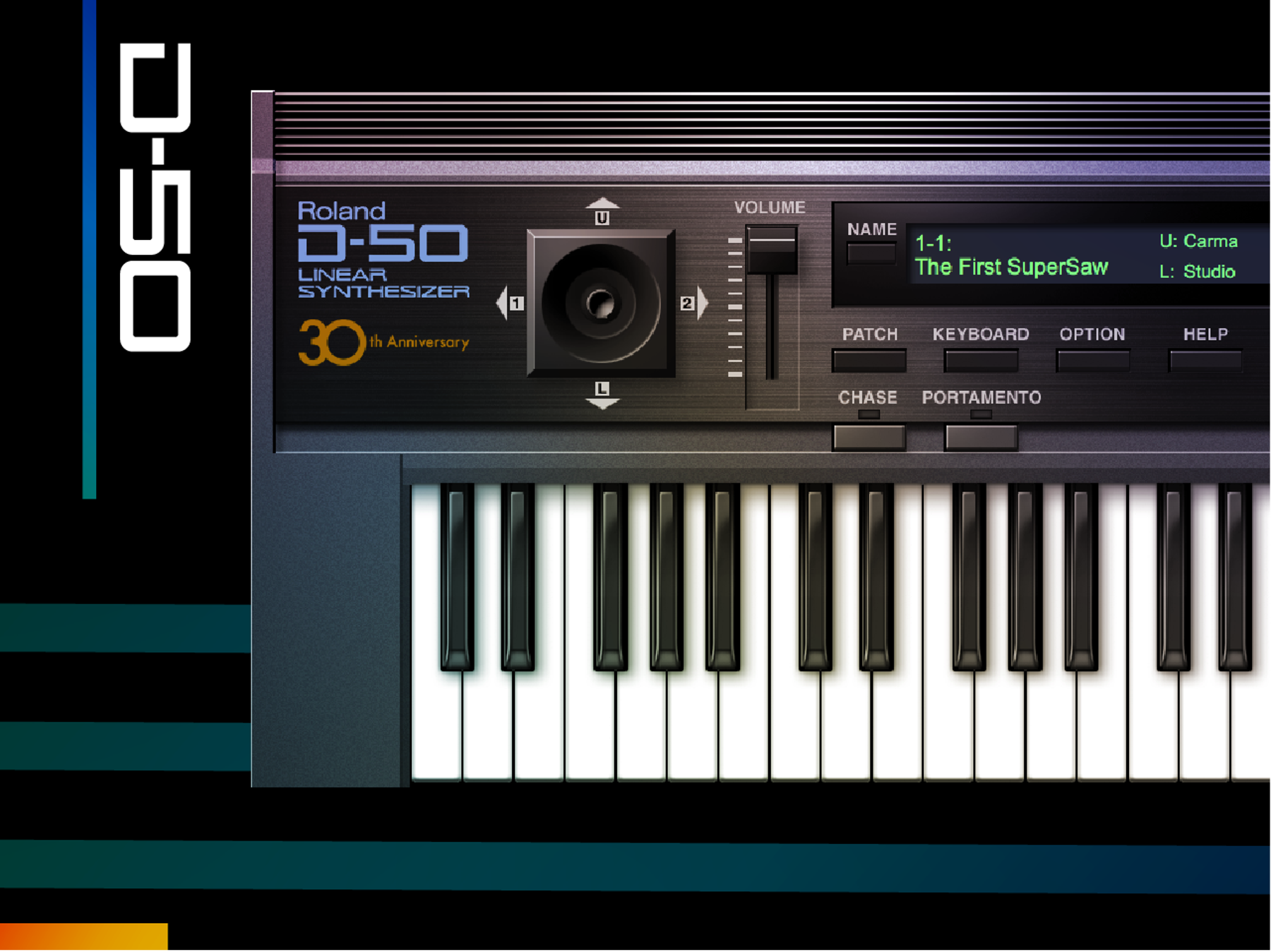 Roland D-50 合成器软件