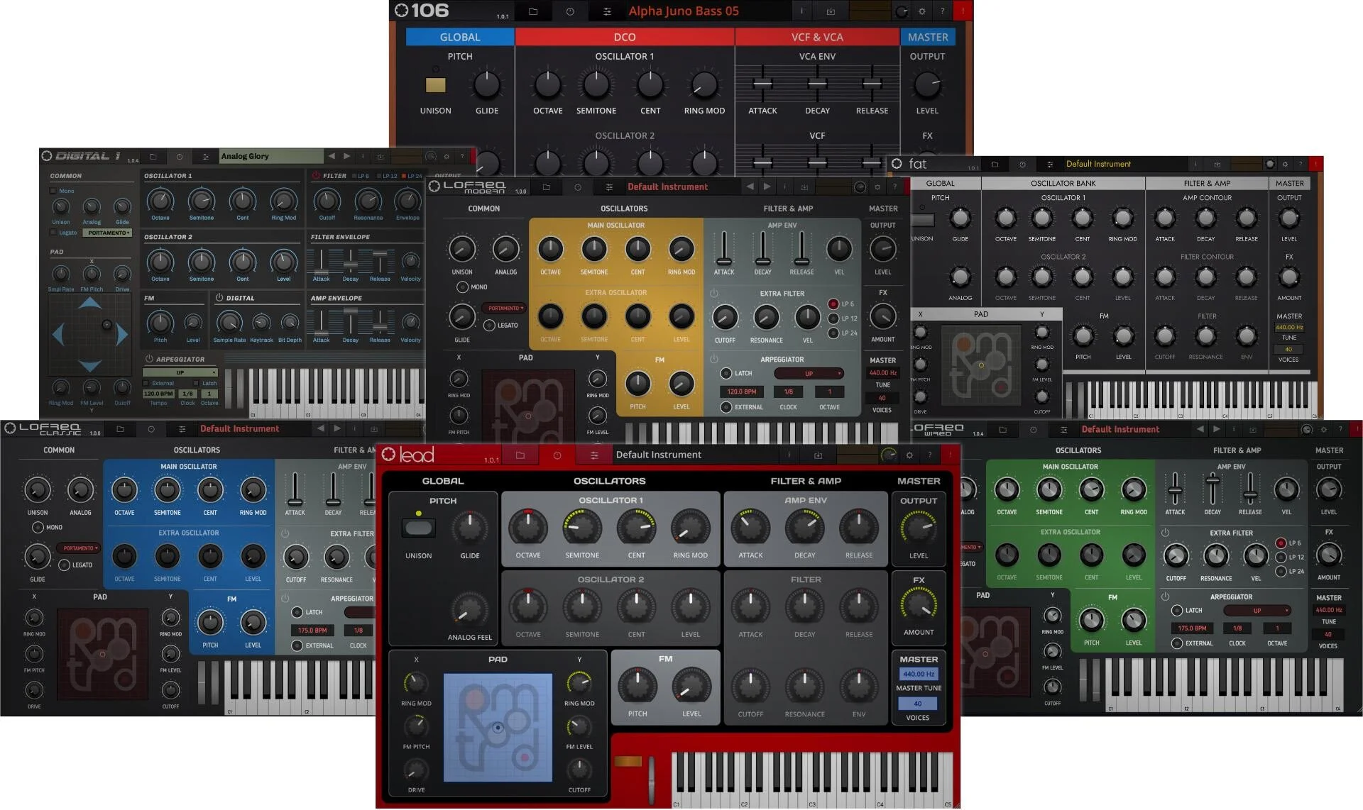 Tracktion RetroMod 完整合集