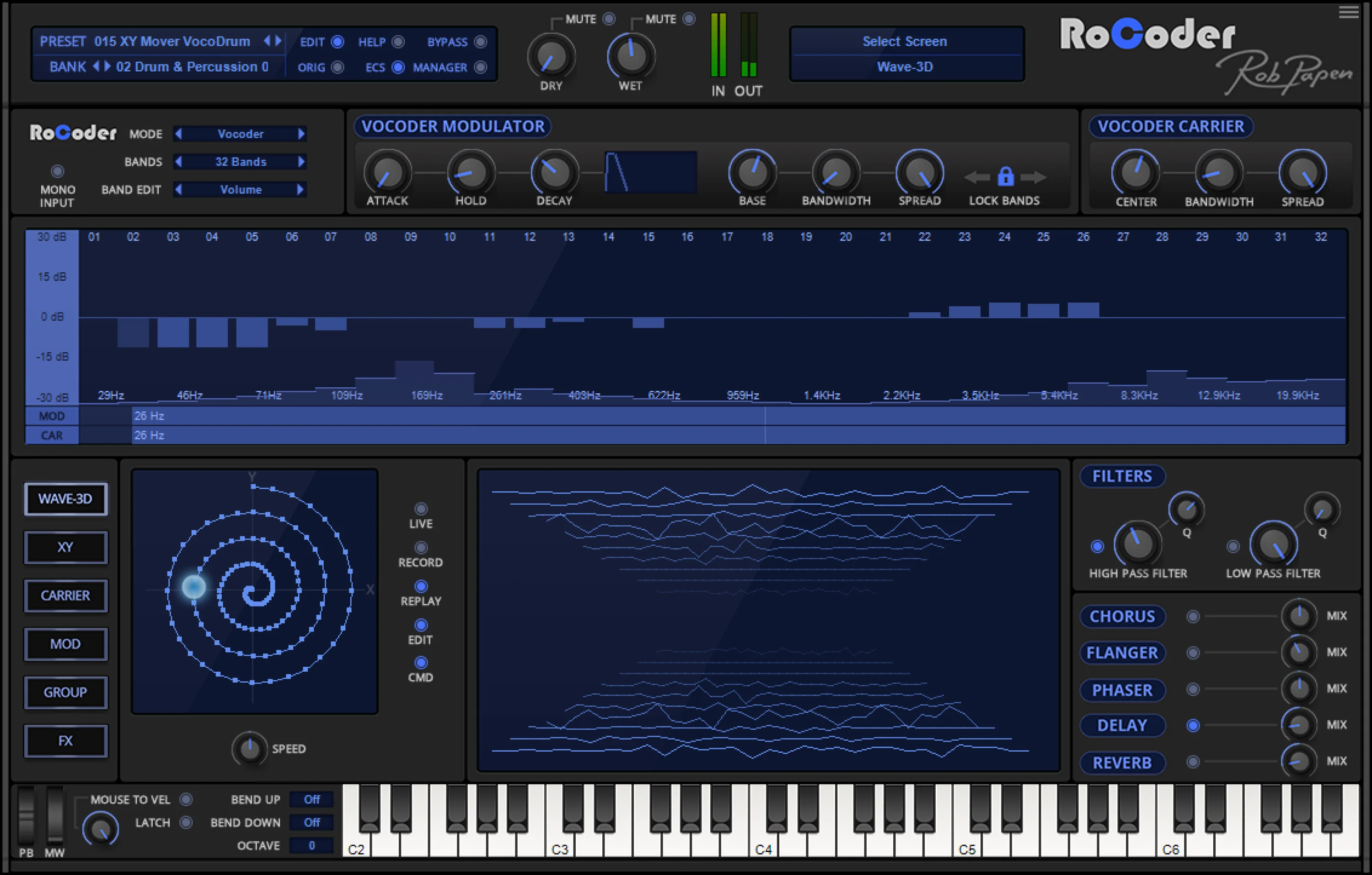 Rob Papen RoCoder 声码器与合成器插件