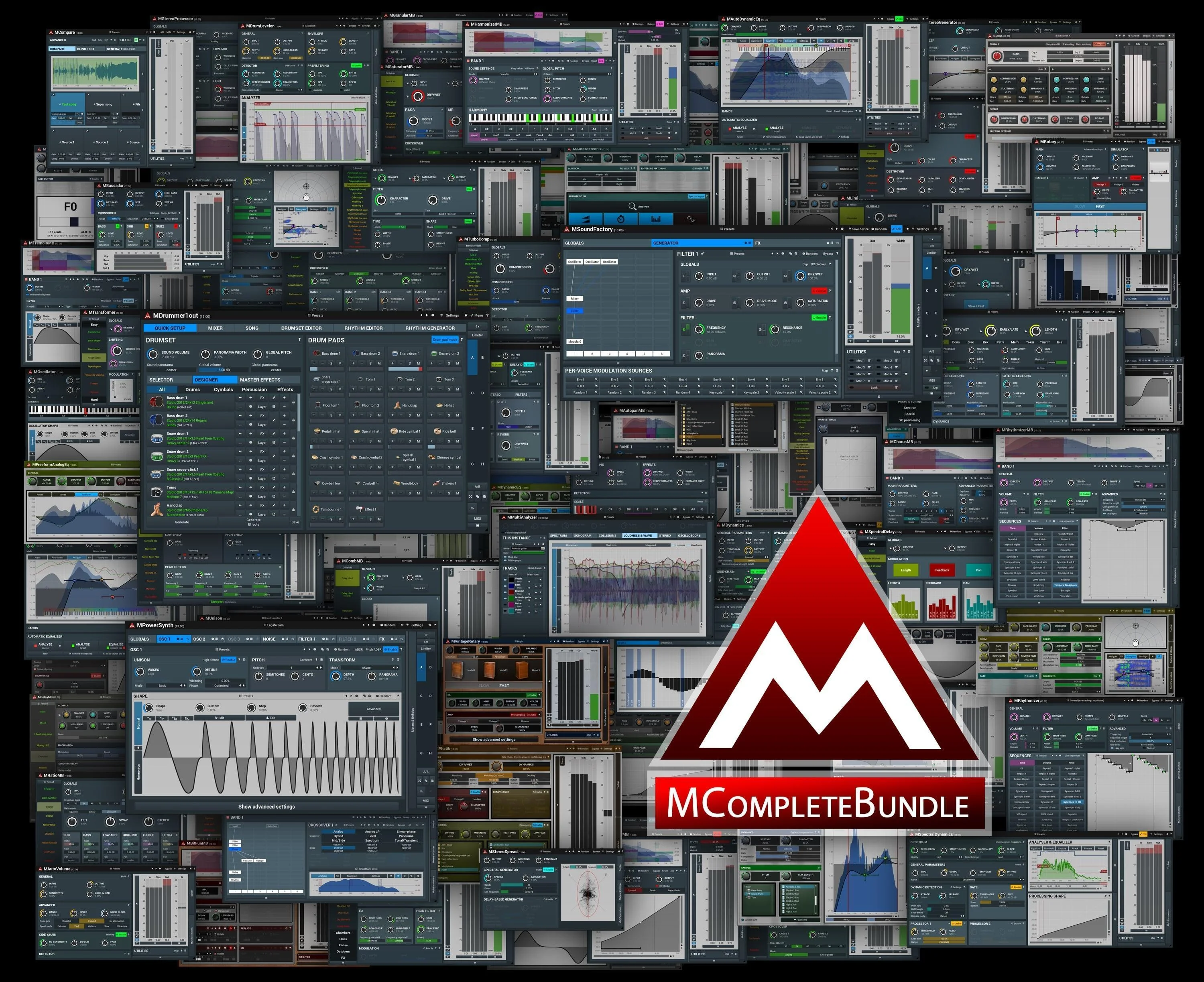 MeldaProduction MCompleteBundle 插件套装