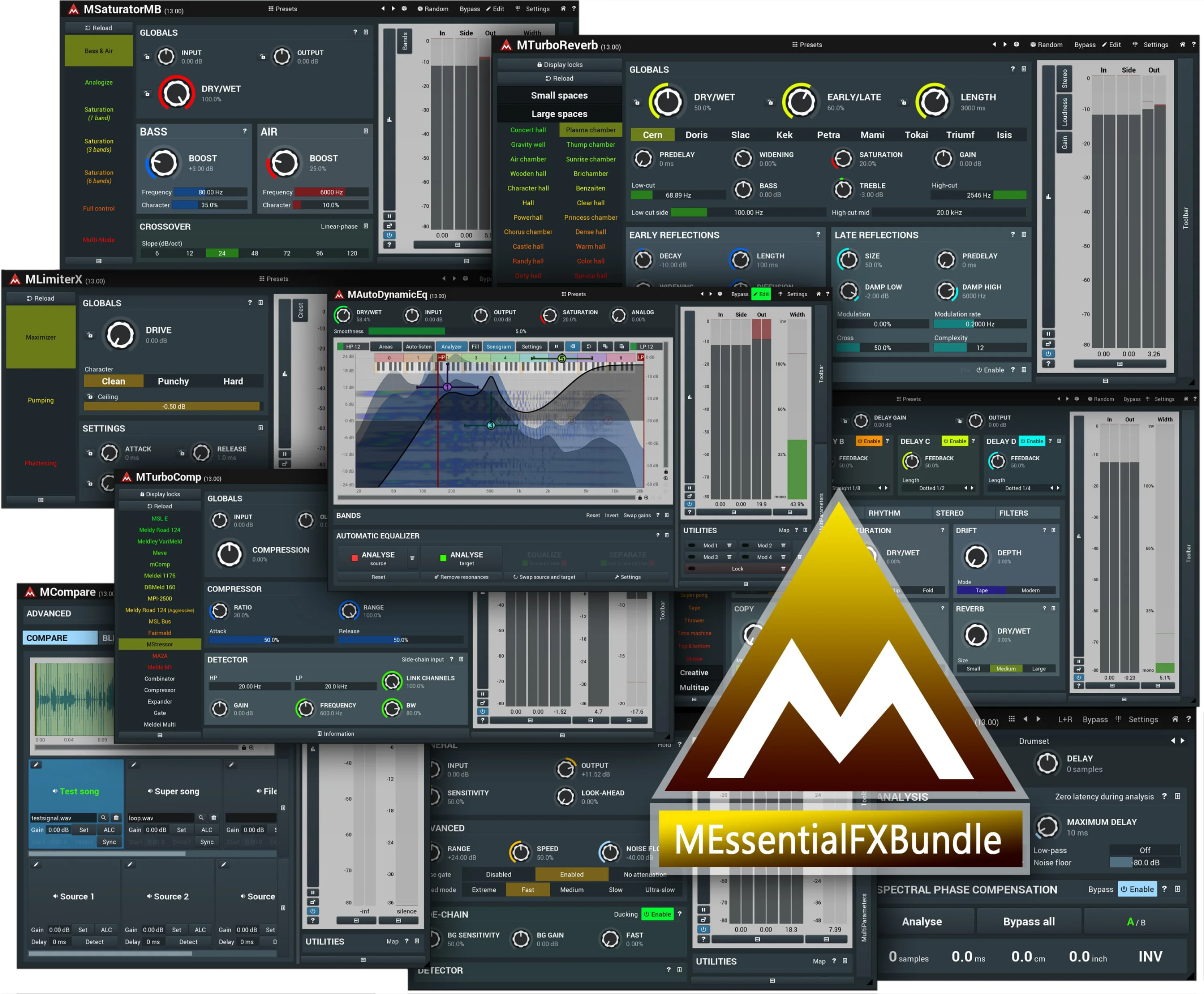 MeldaProduction MEssentialsFXBundle 插件套装