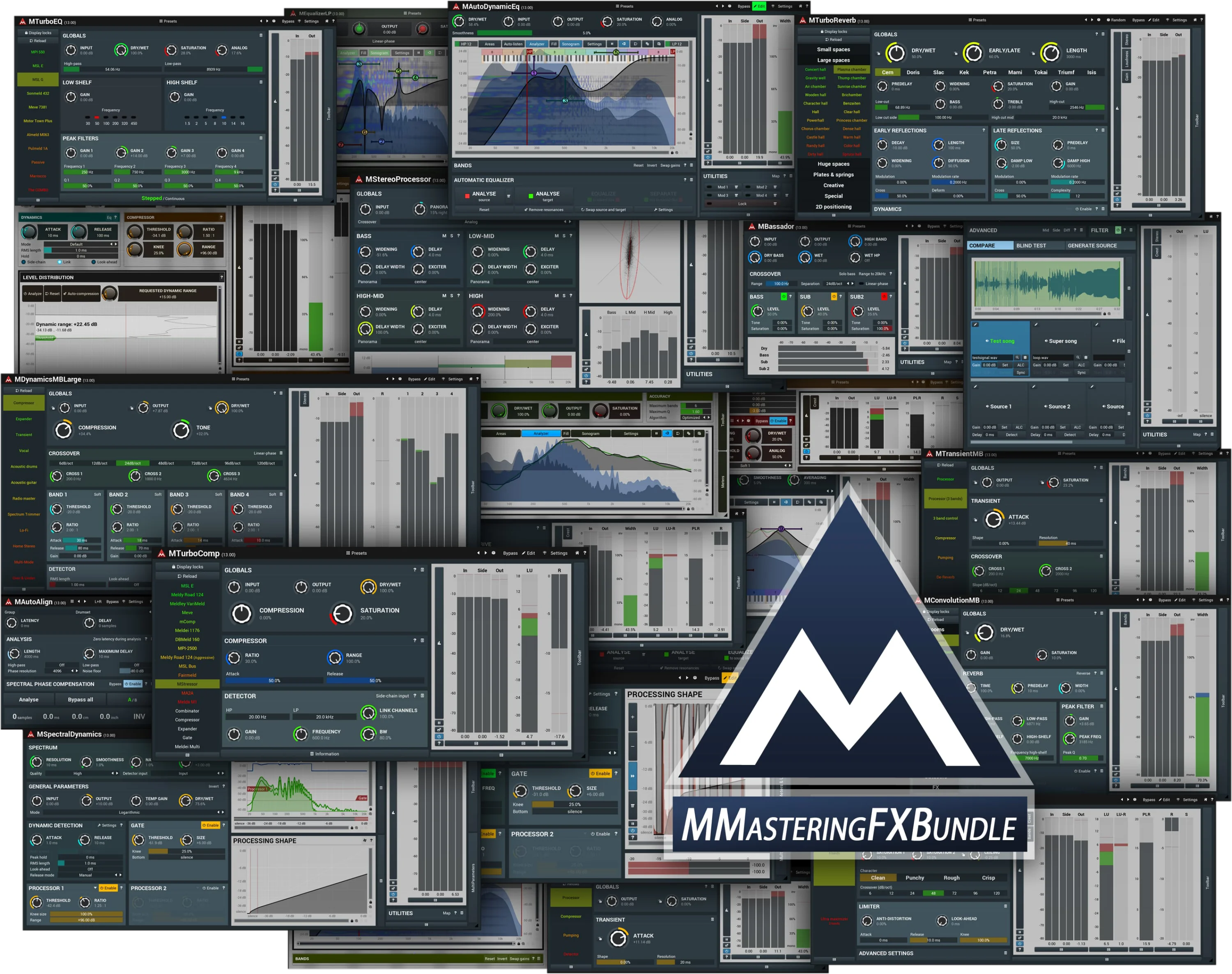 MeldaProduction MMasteringFXBundle 效果器插件套装