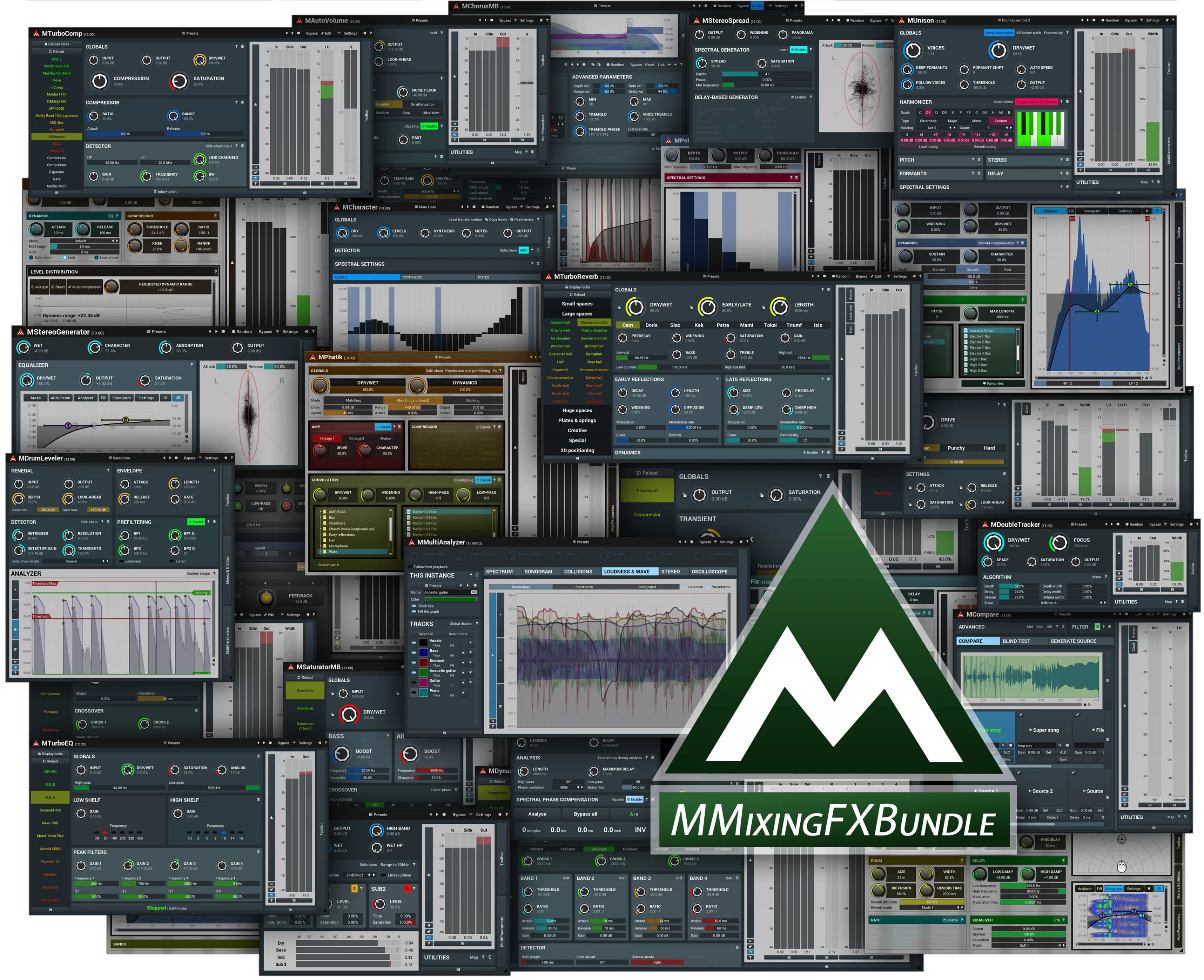 MeldaProduction MMixingFXBundle 效果器插件套装