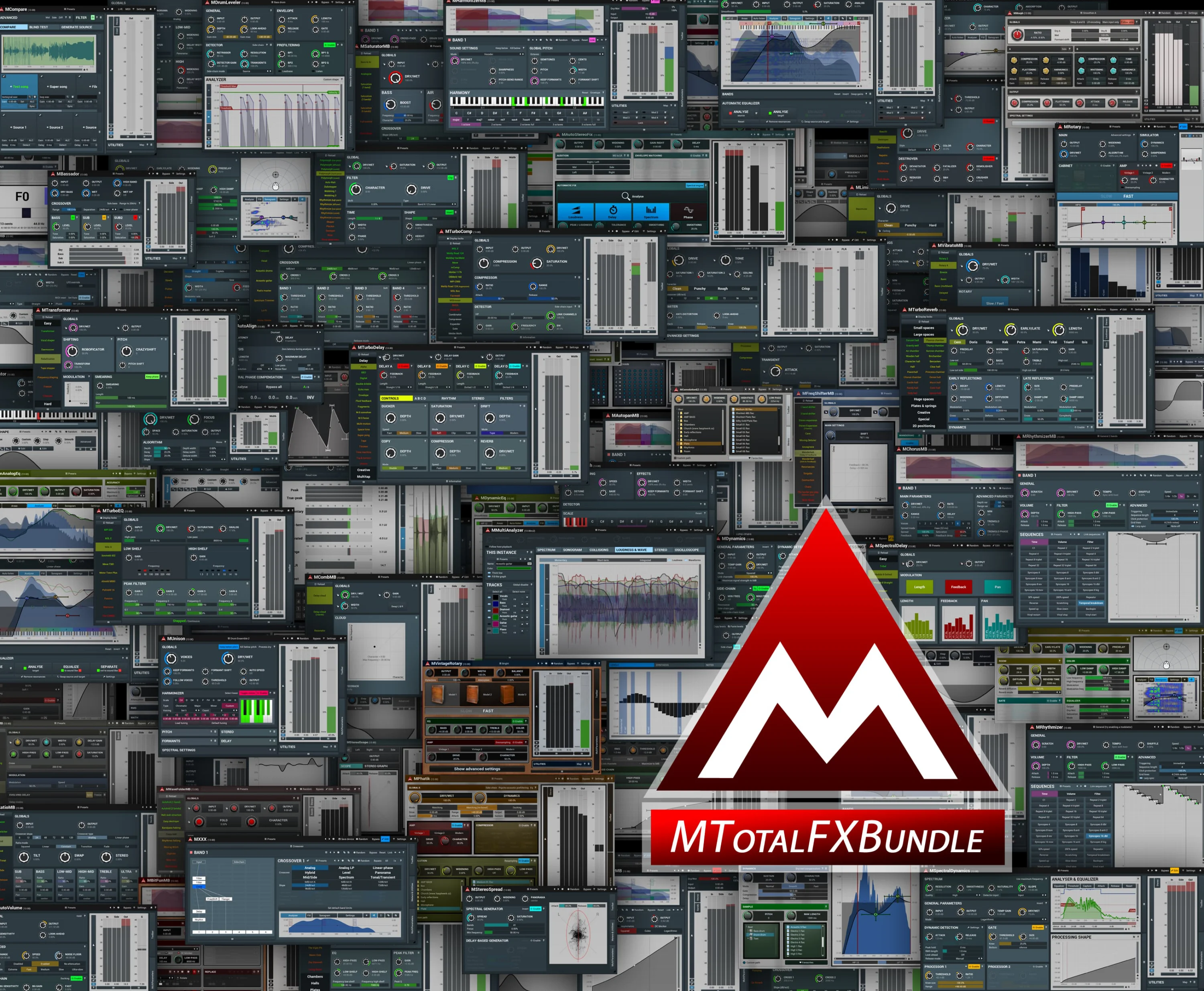 MeldaProduction MTotalFXBundle 效果器插件套装