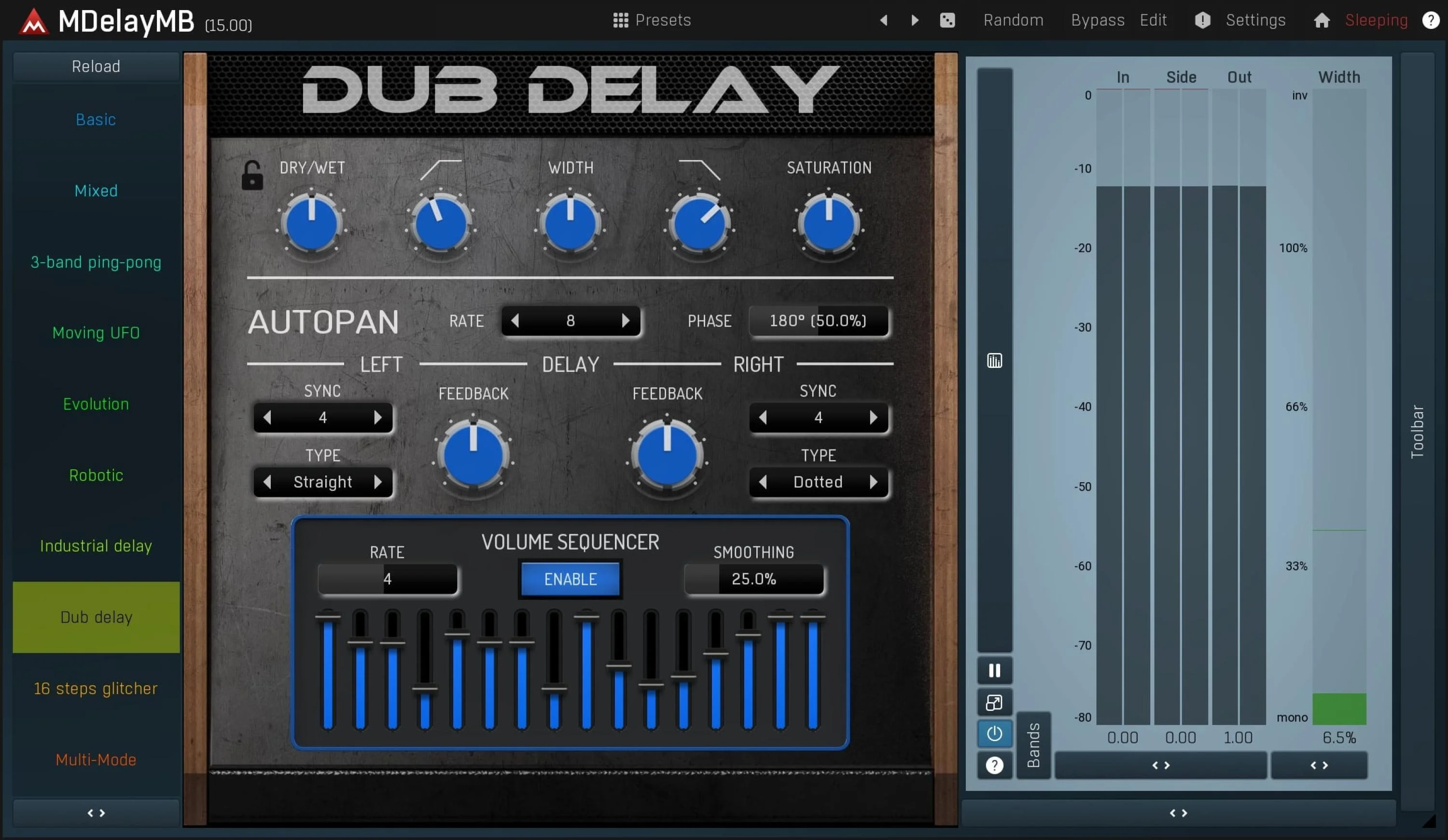 MeldaProduction MDelayMB 延迟插件