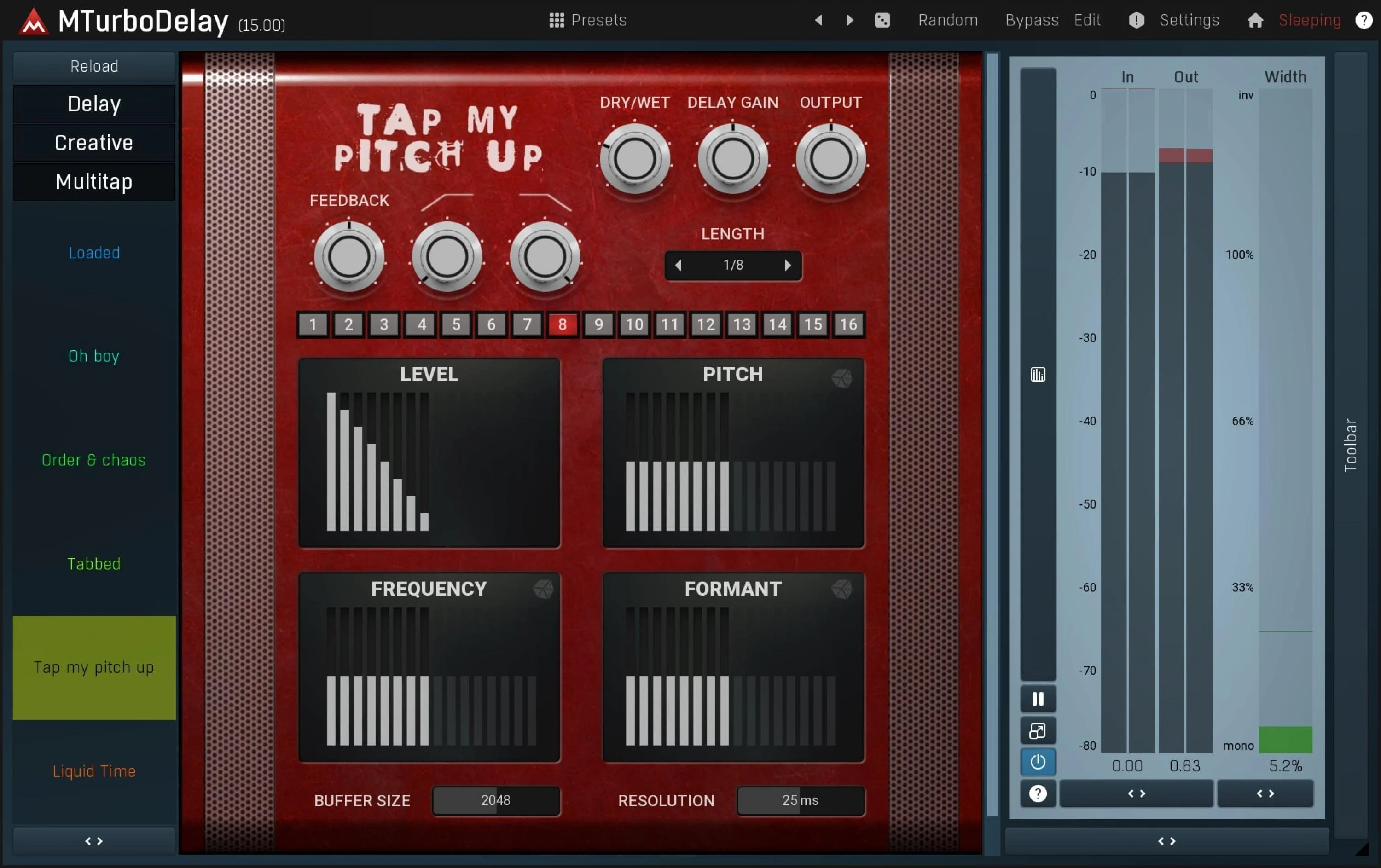 MeldaProduction MTurboDelay 延迟插件