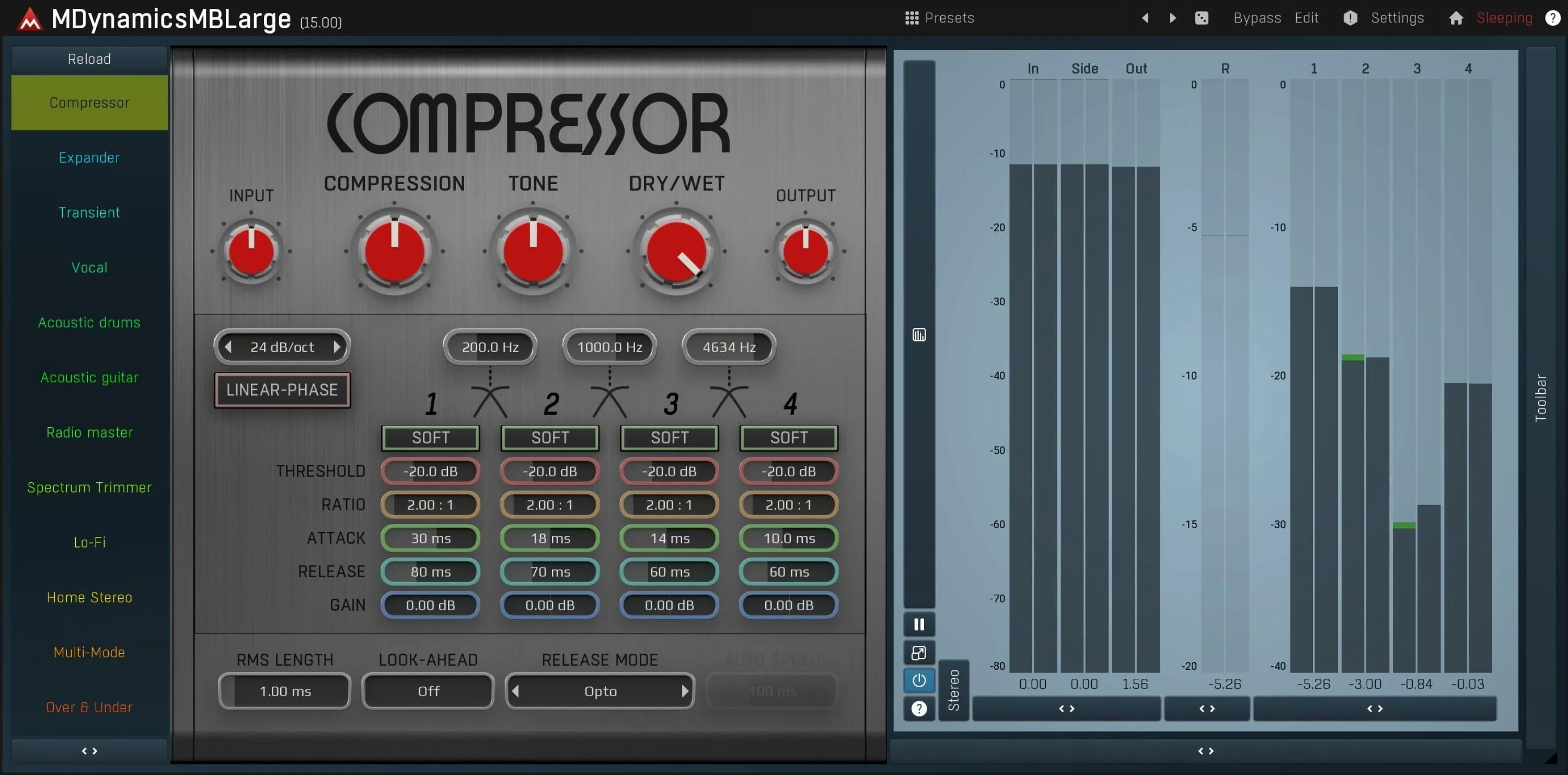 MeldaProduction MDynamicsMB 多段动态处理插件