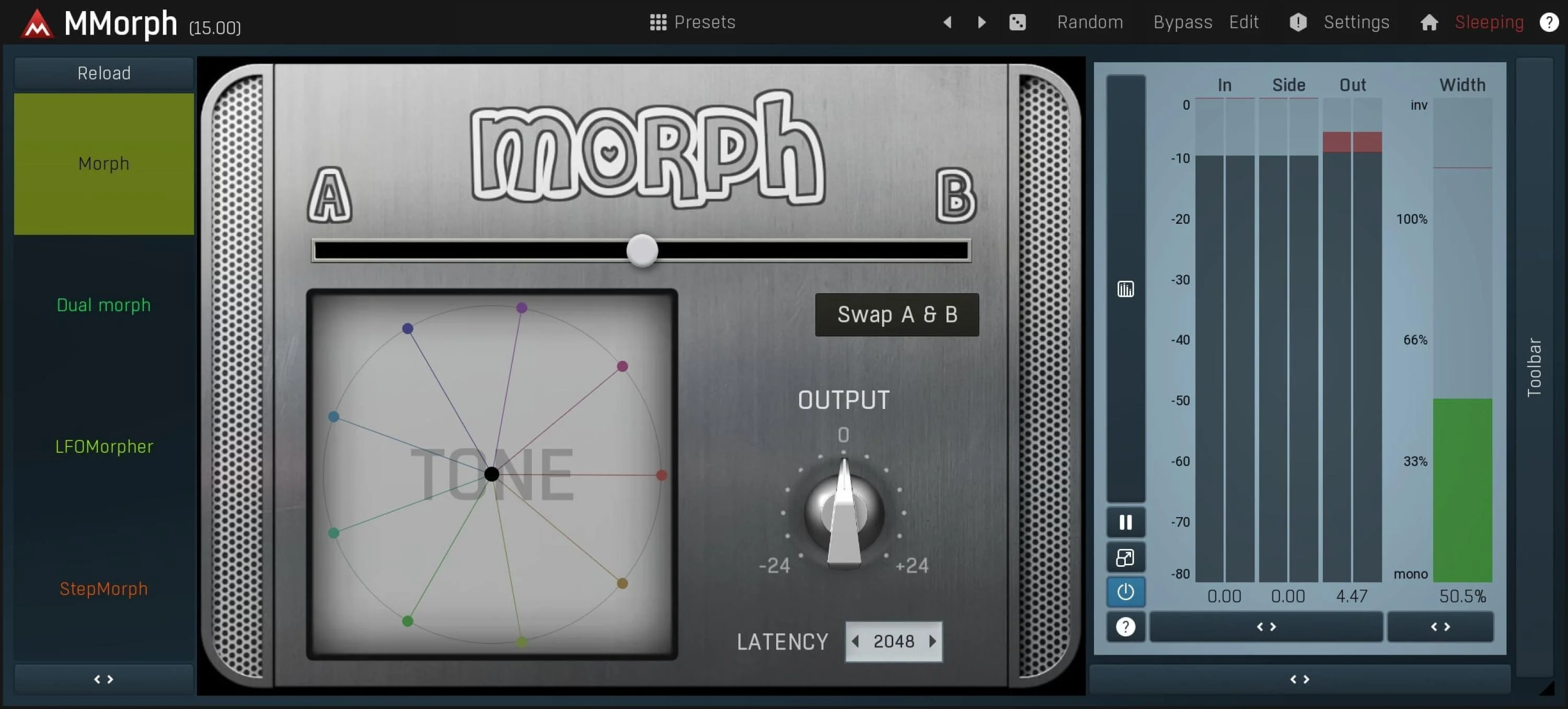 MeldaProduction MMorph 音频融合插件
