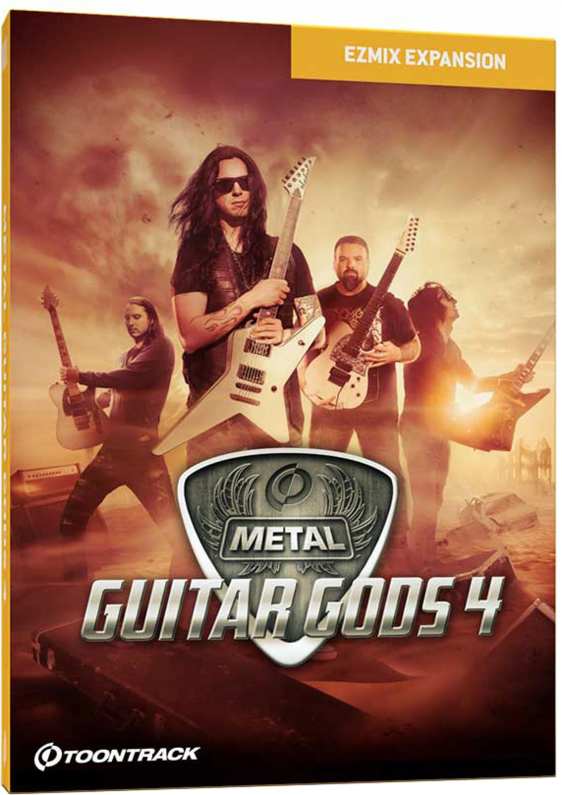 Toontrack Metal Guitar Gods 4 EZmix 扩展包