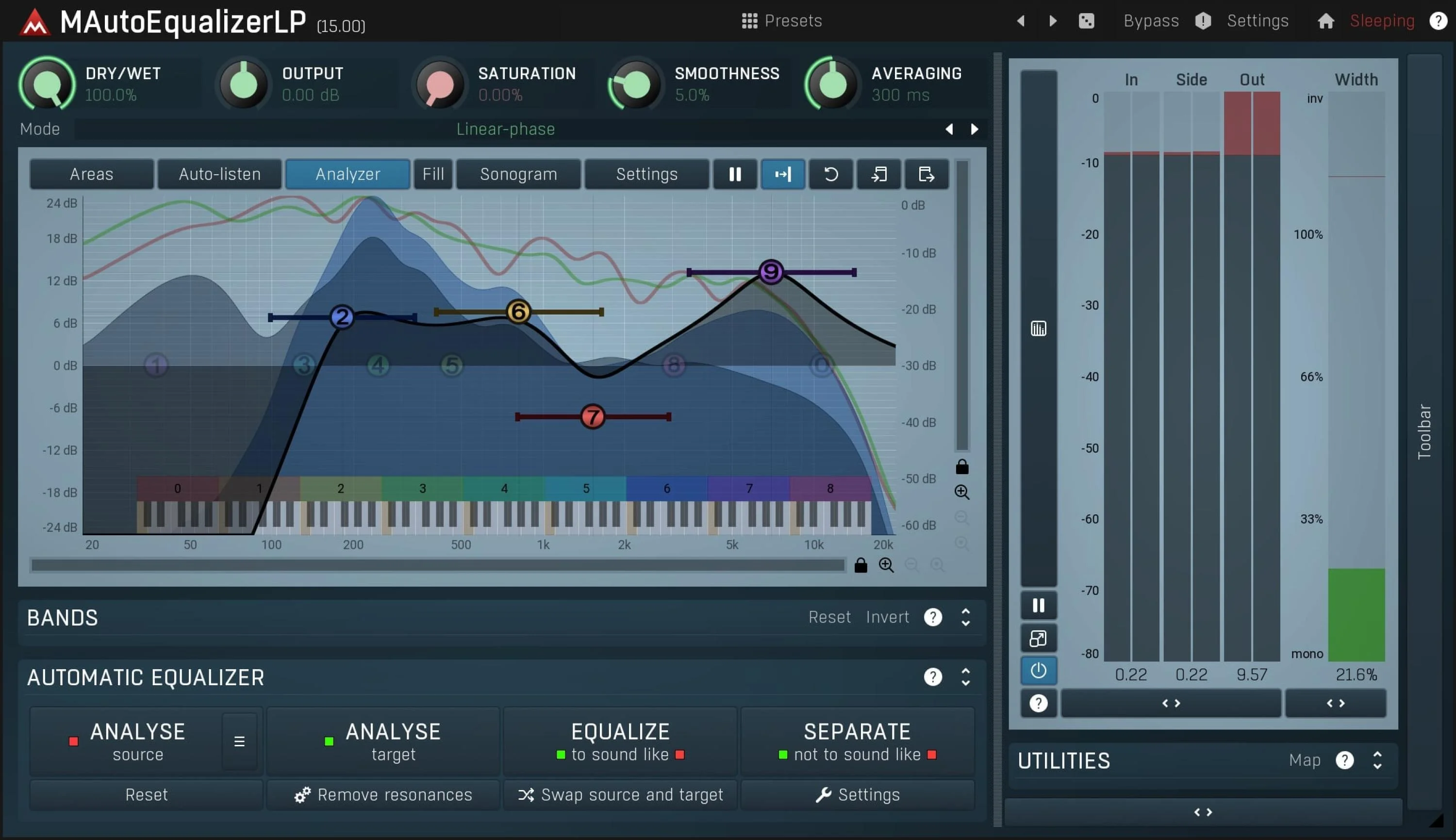 MeldaProduction MAutoEqualizer 自动均衡器插件