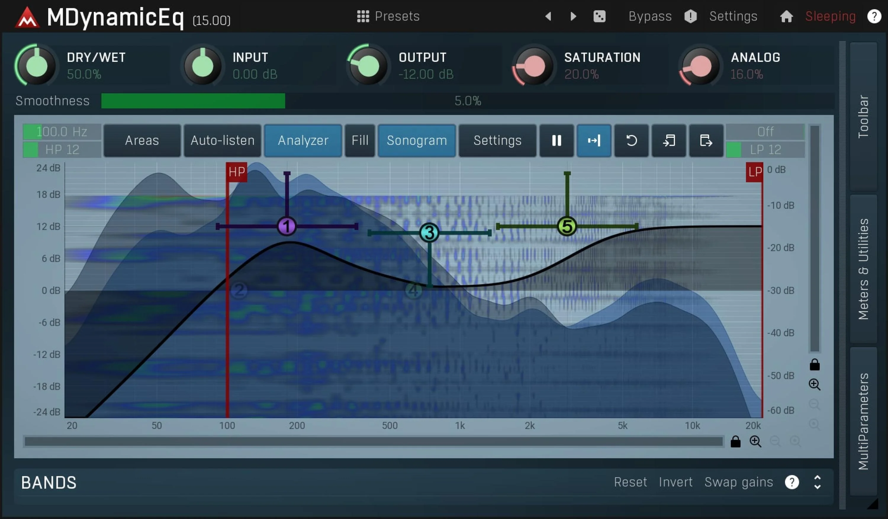 MeldaProduction MDynamicEq 动态均衡器插件