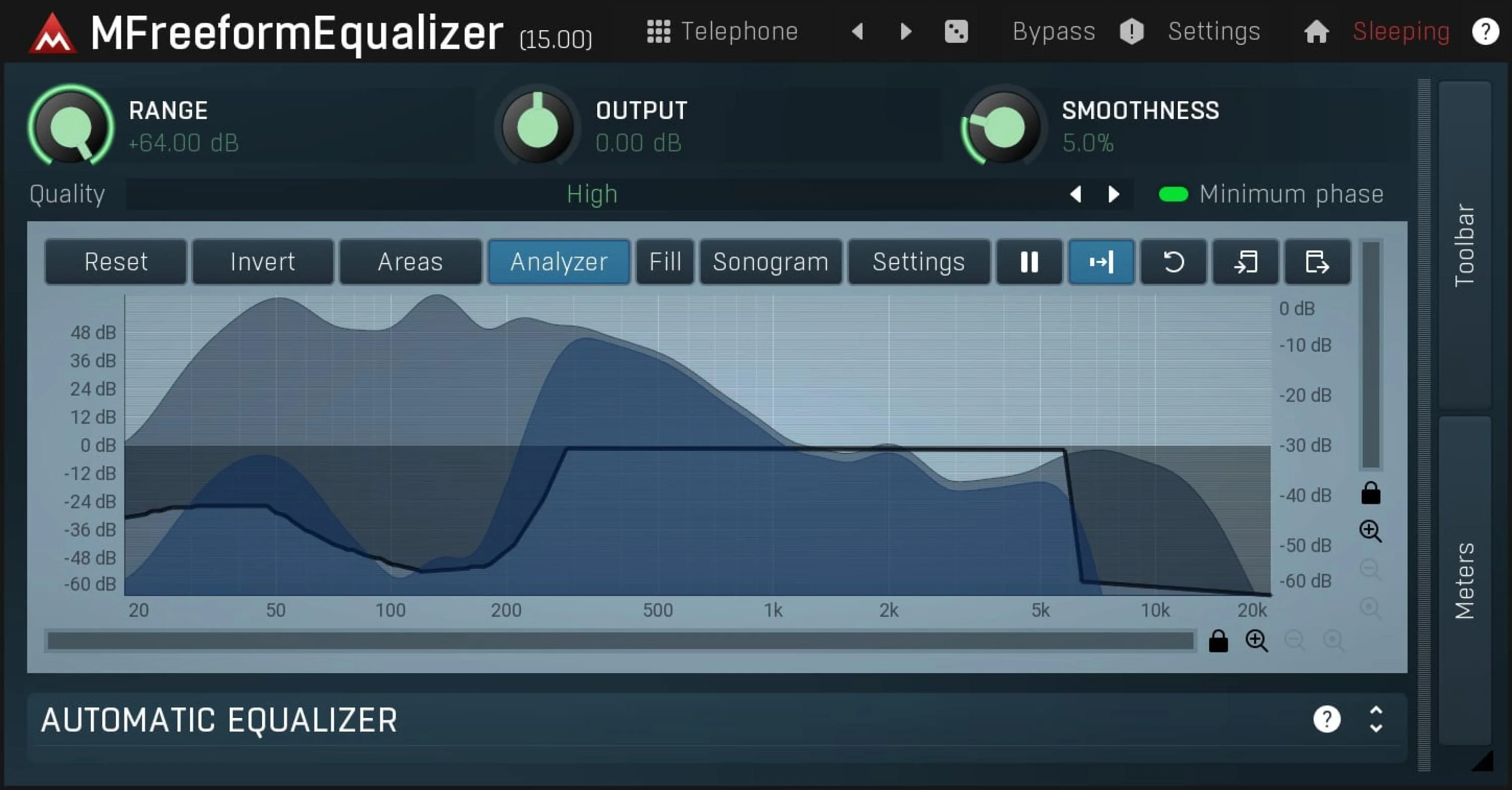 MeldaProduction MFreeformEqualizer 均衡器插件