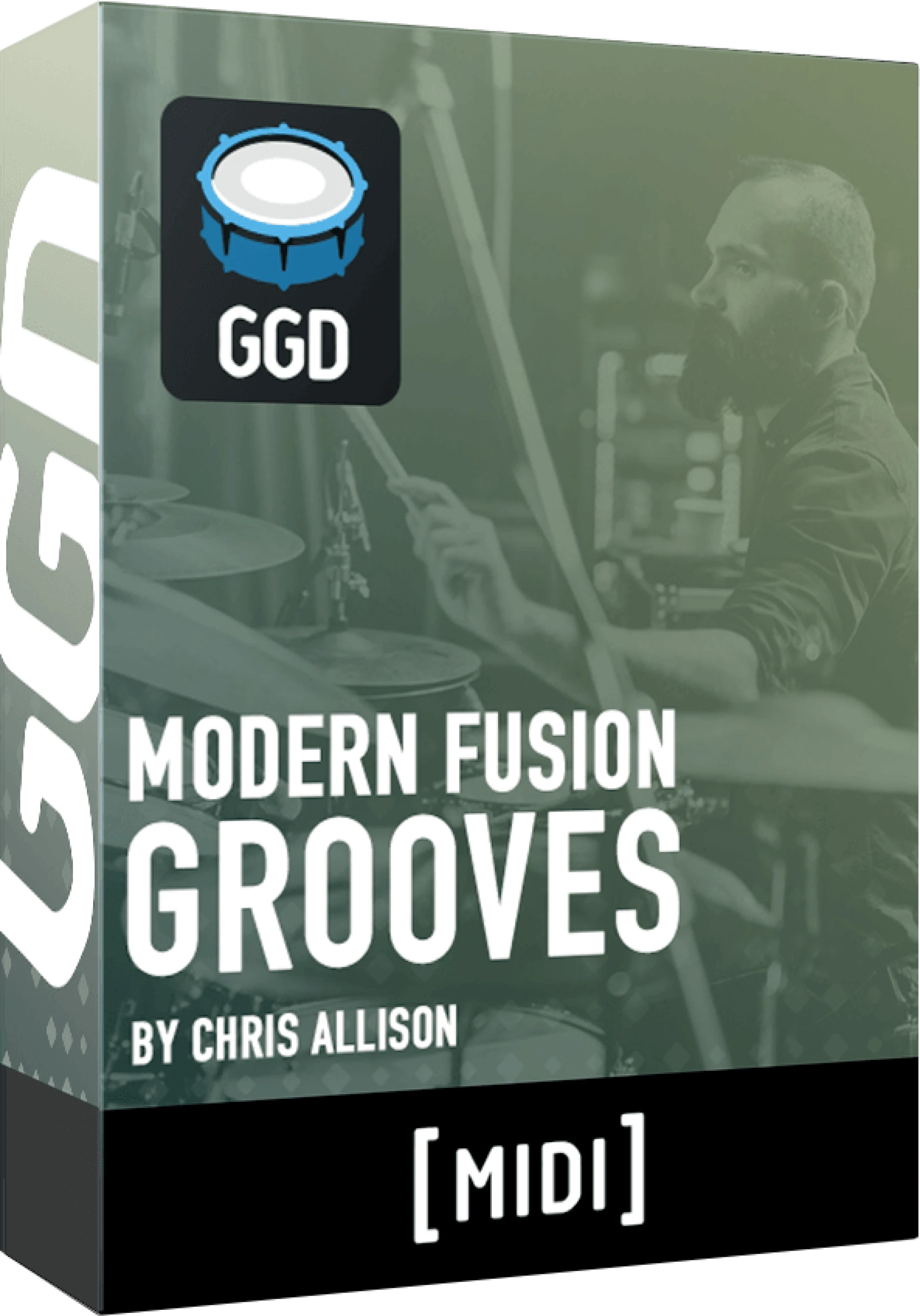 GetGood Drums Chris Allison 制作的 Modern Fusion Grooves MIDI 包