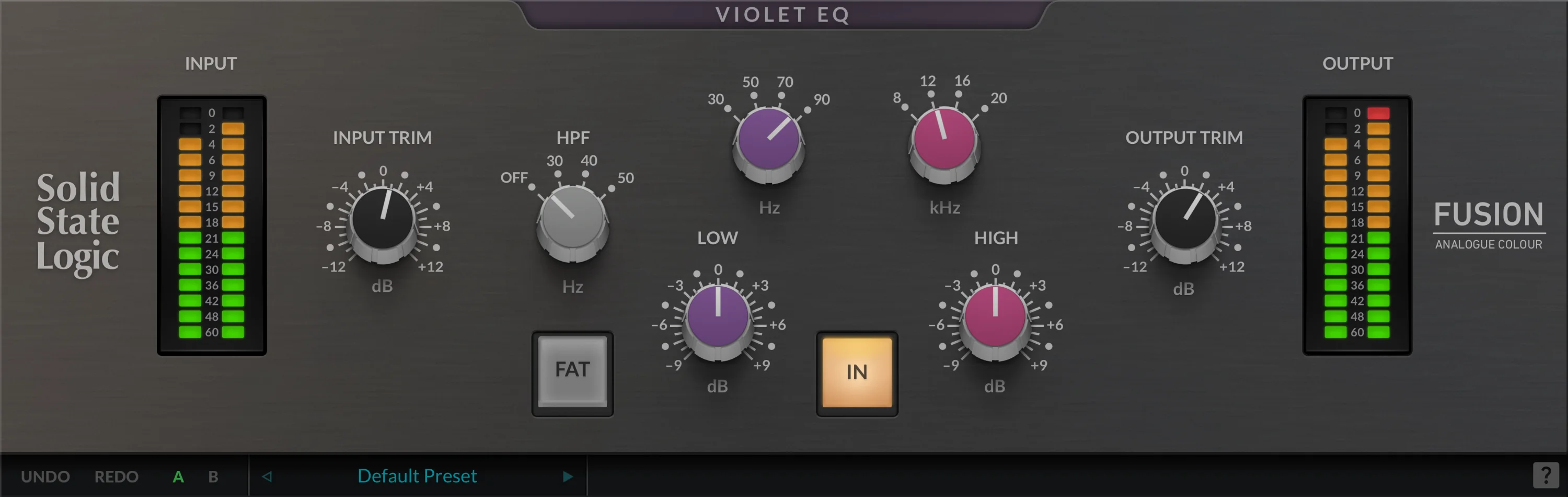 Solid State Logic Fusion Violet EQ 插件