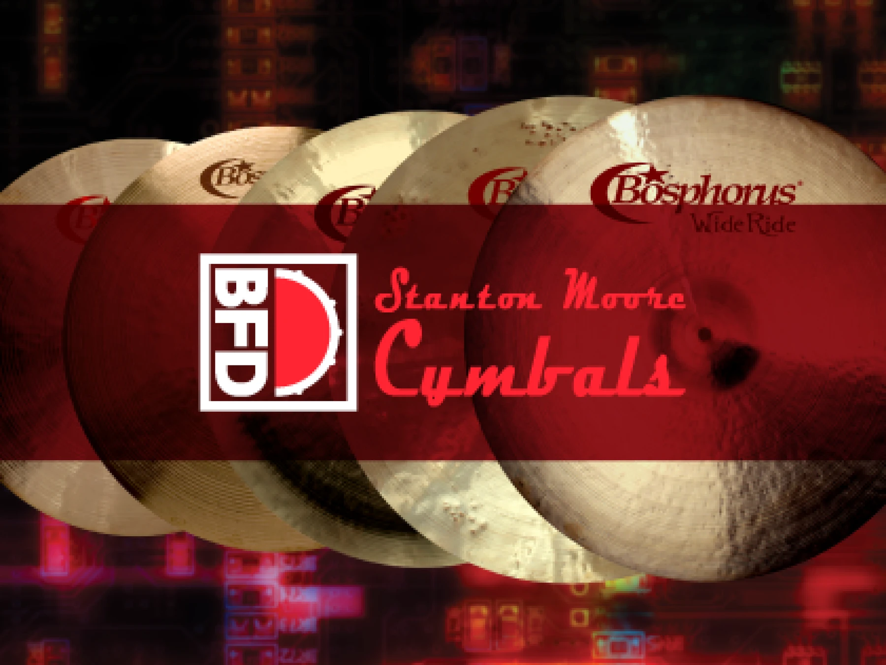 BFD Stanton Moore Cymbals 扩展包