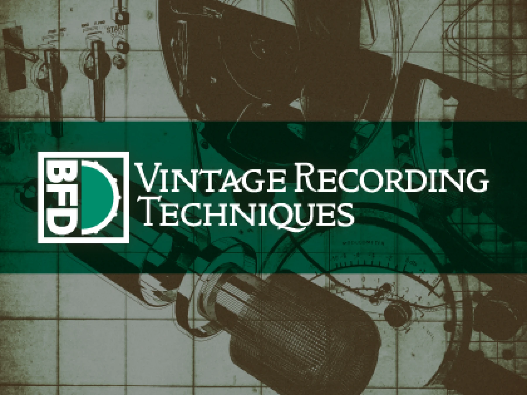 BFD Vintage Recording Techniques 扩展包