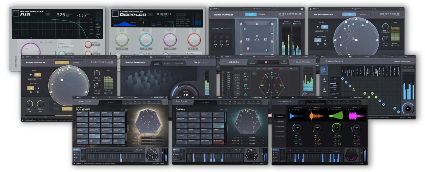 Sound Particles Spatial Music 插件套装 III