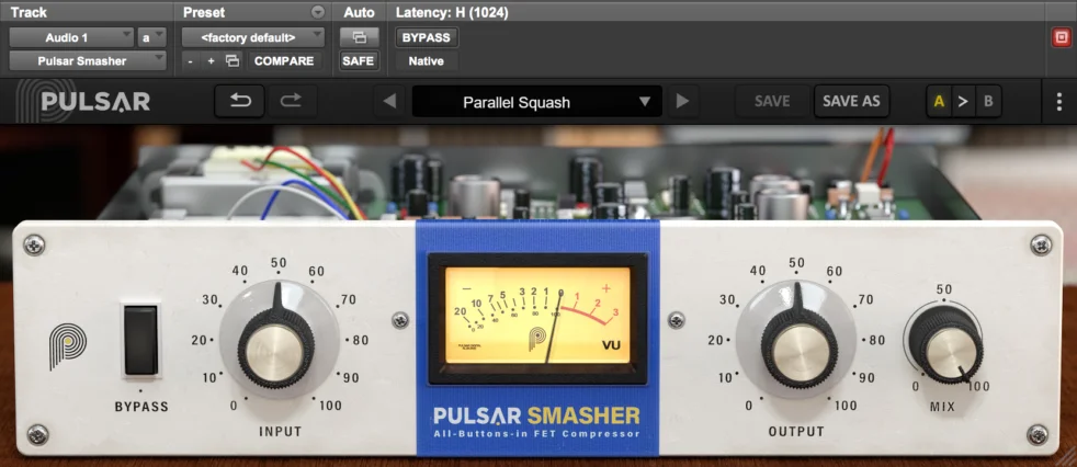 Pulsar Audio Smasher 压缩器插件