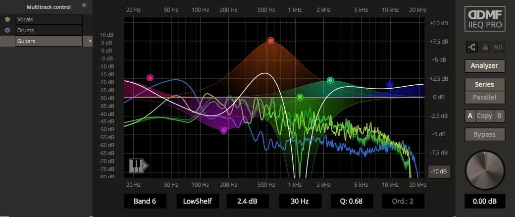 DDMF IIEQPro 均衡器插件