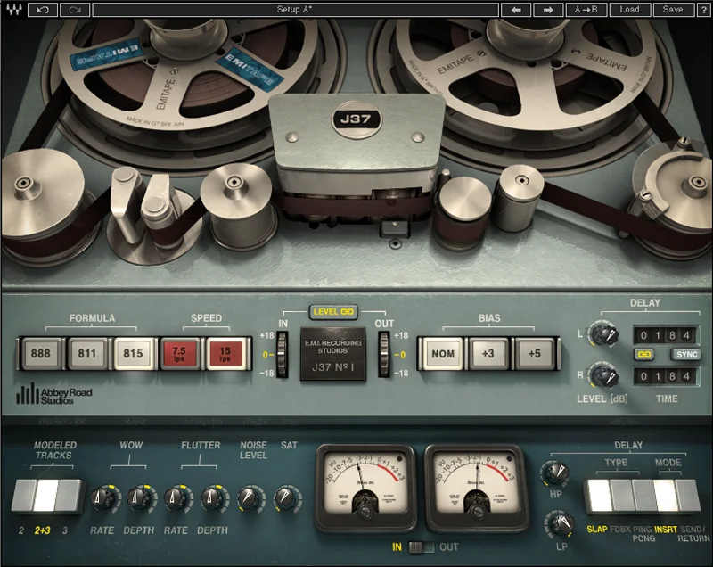 Waves Abbey Road Studios J37 Tape 插件