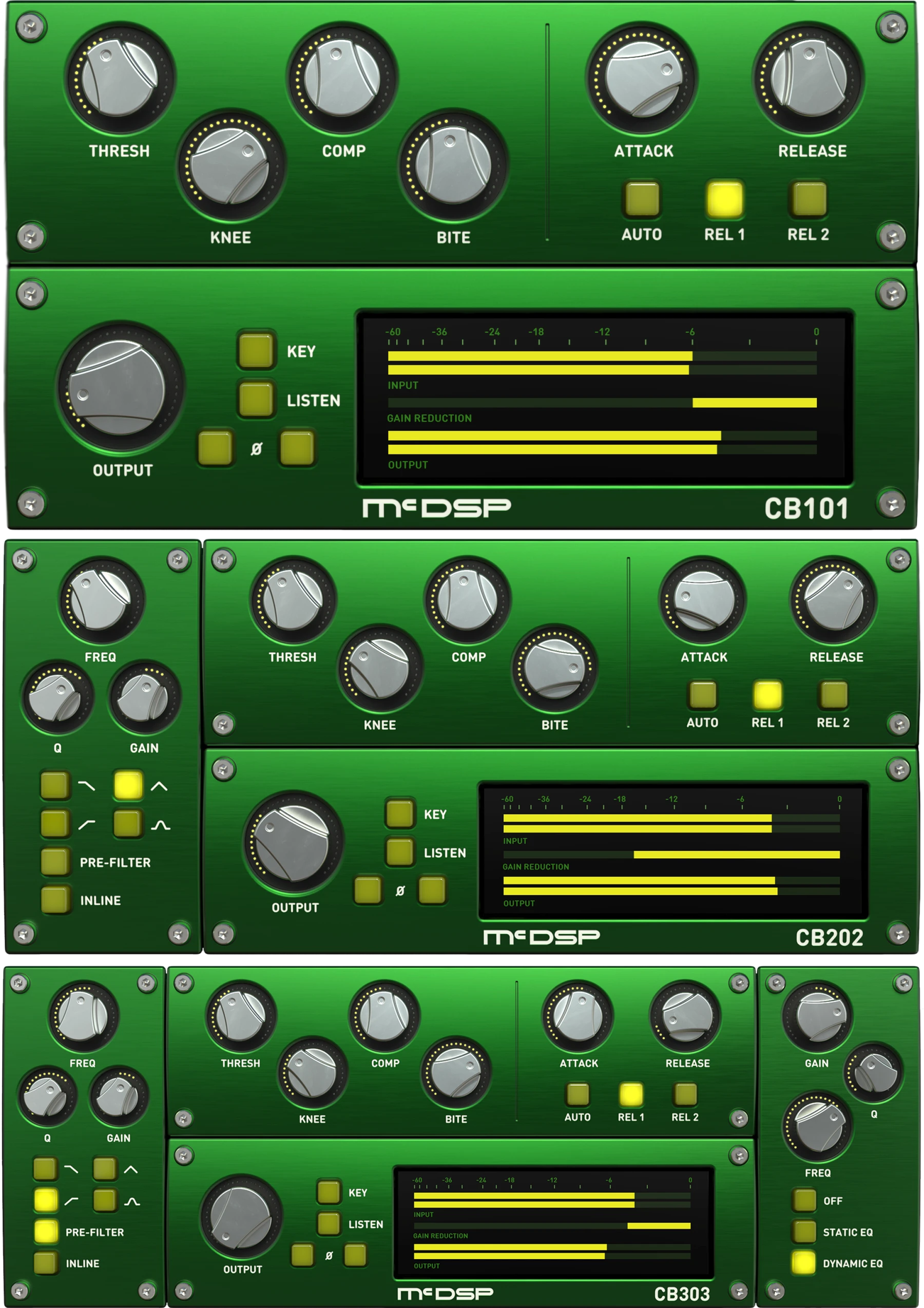 McDSP CompressorBank HD v7 插件