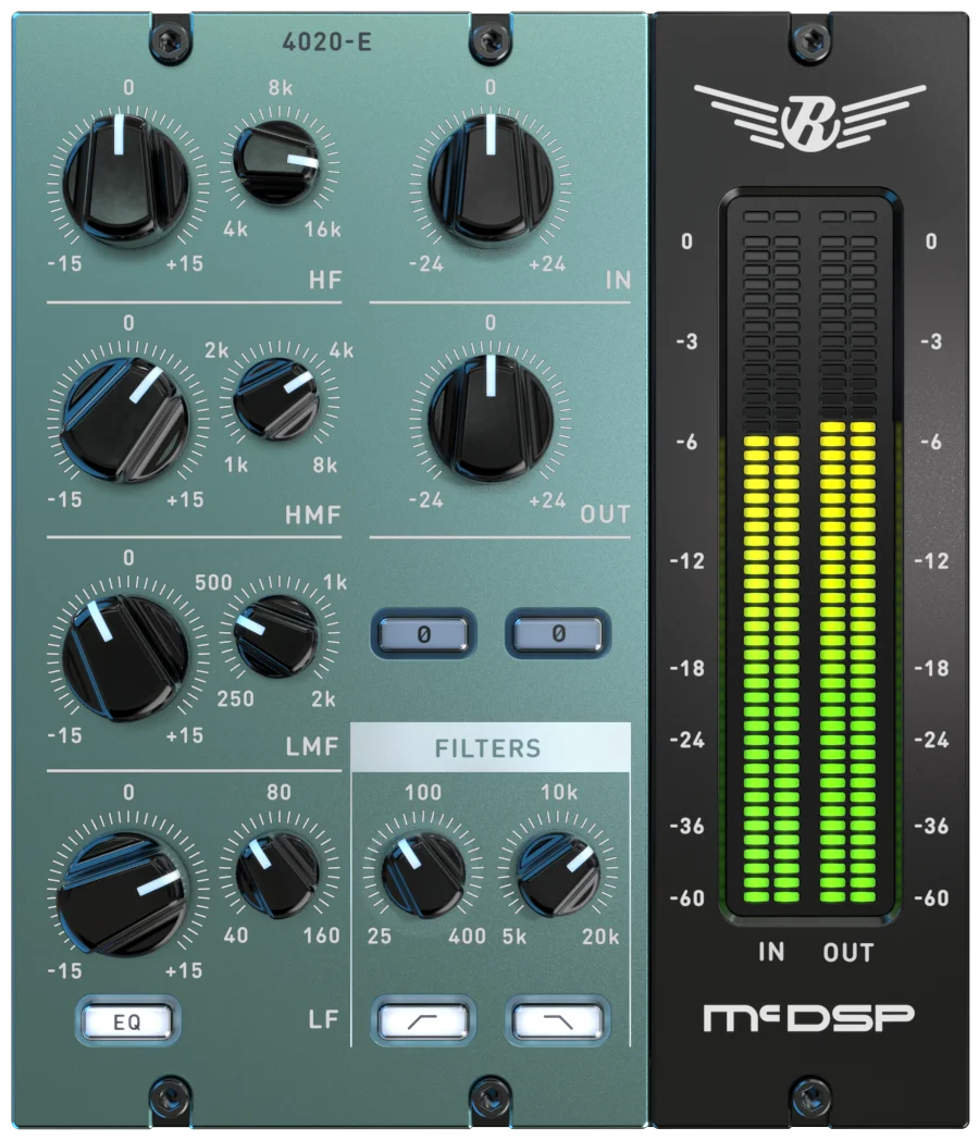McDSP 4020 Retro EQ Native v7 插件
