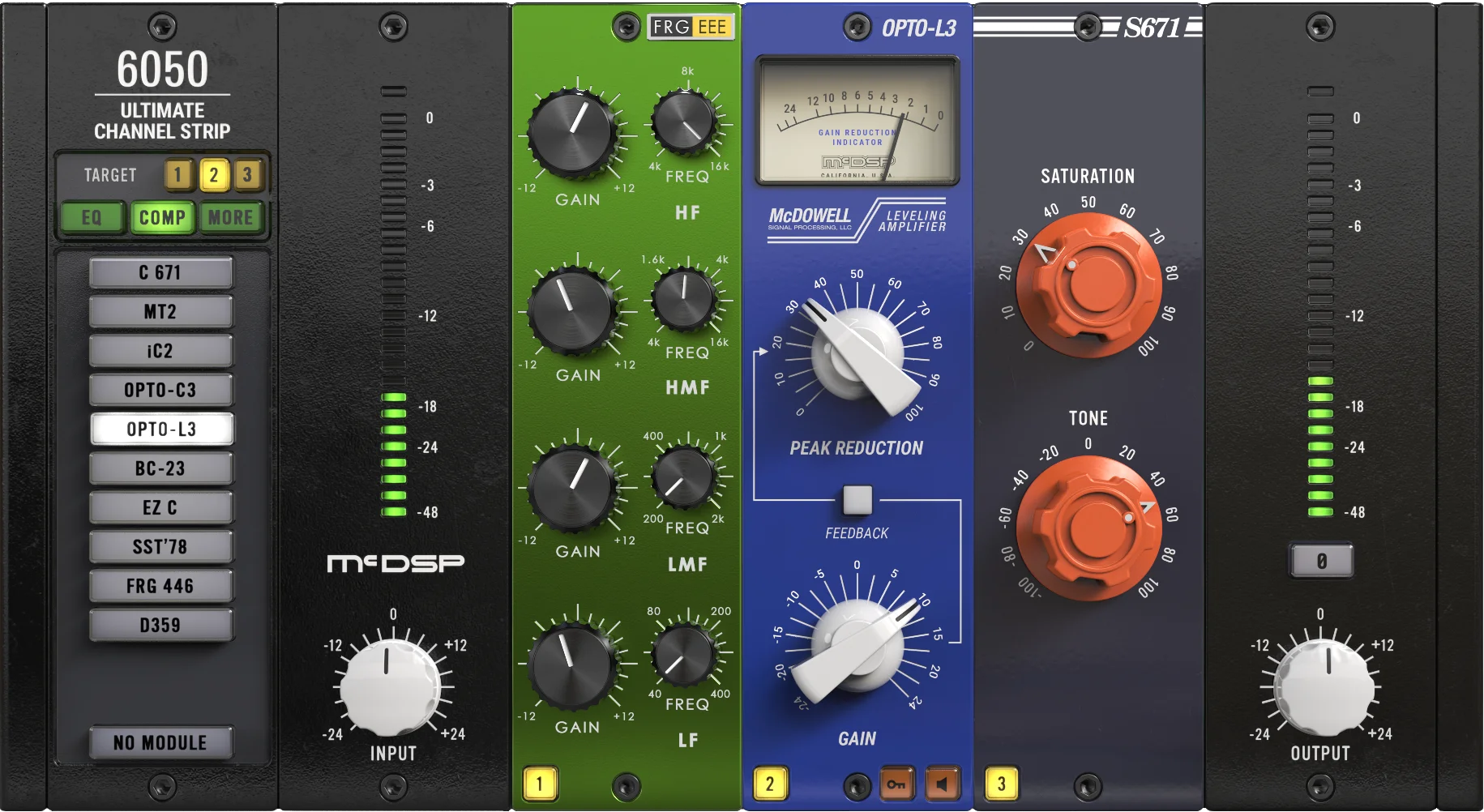 McDSP 6050 终极通道条 HD v7 插件