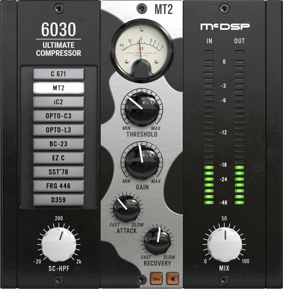 McDSP 6030 终极压缩器 Native v7 插件