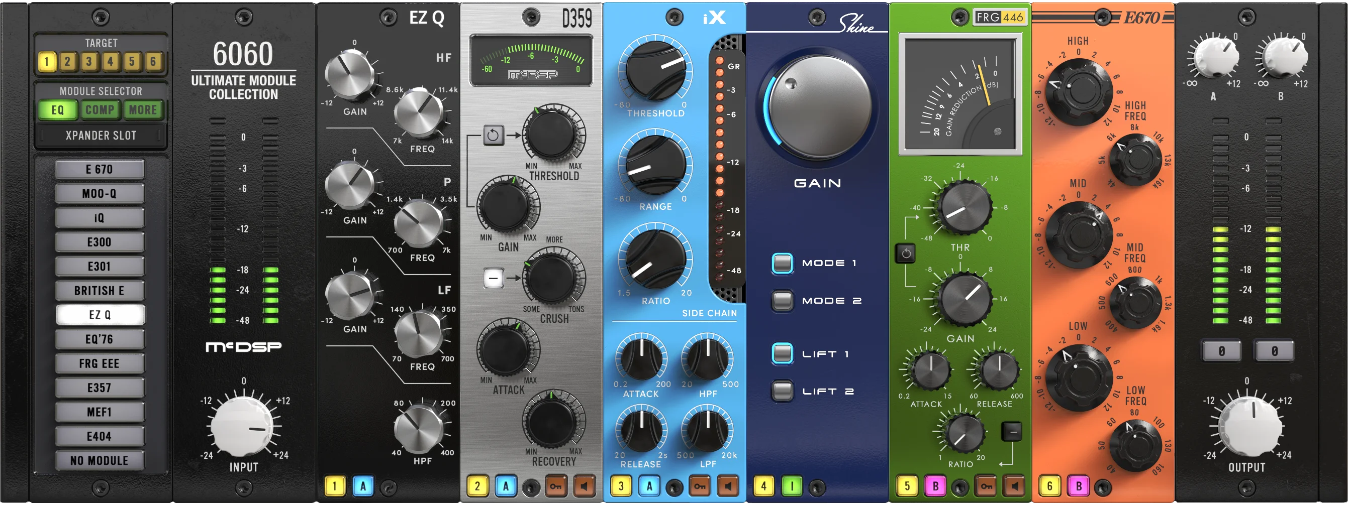 McDSP 6060 终极模块合集 Native v7 插件