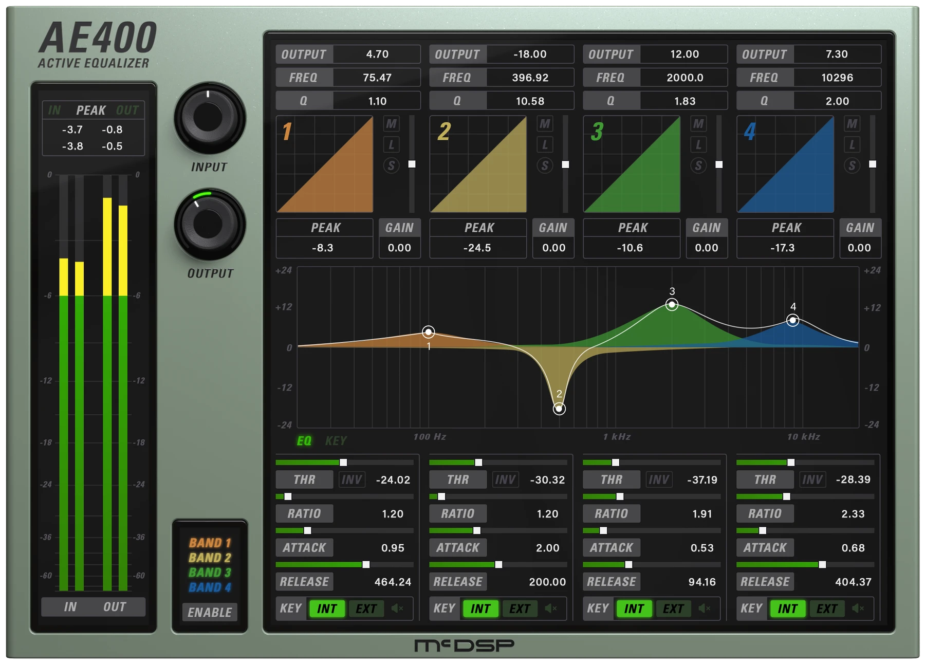 McDSP AE400 有源均衡器 Native v7 插件