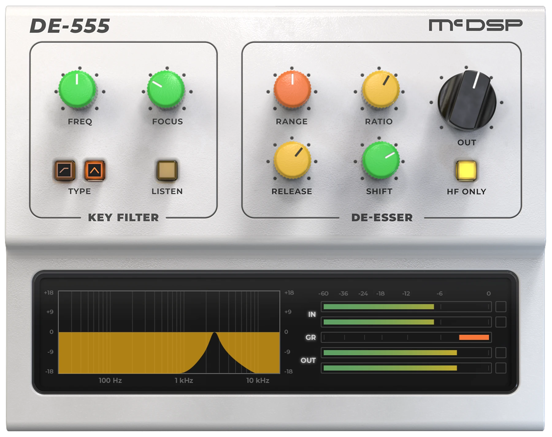 McDSP DE555 齿音消除器 Native v7 插件