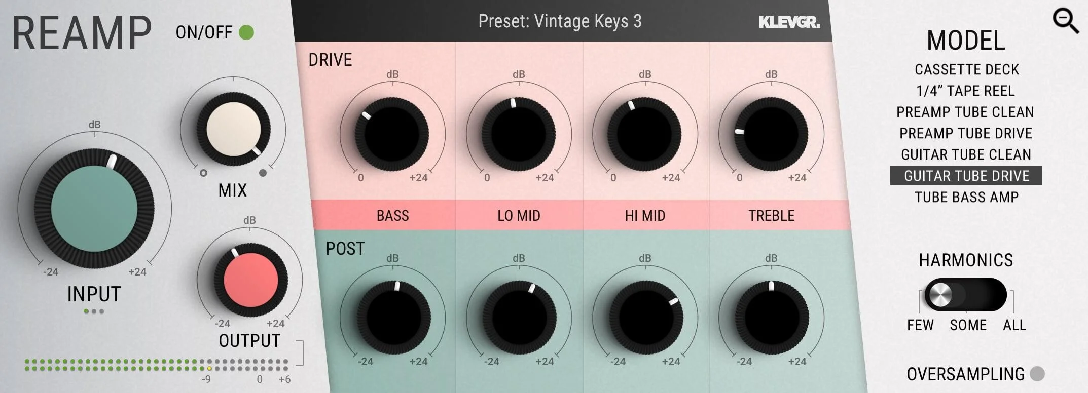 Klevgrand Reamp 音频设备建模器插件