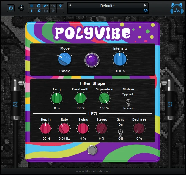 Blue Cat Audio PolyVibe 调制效果踏板插件