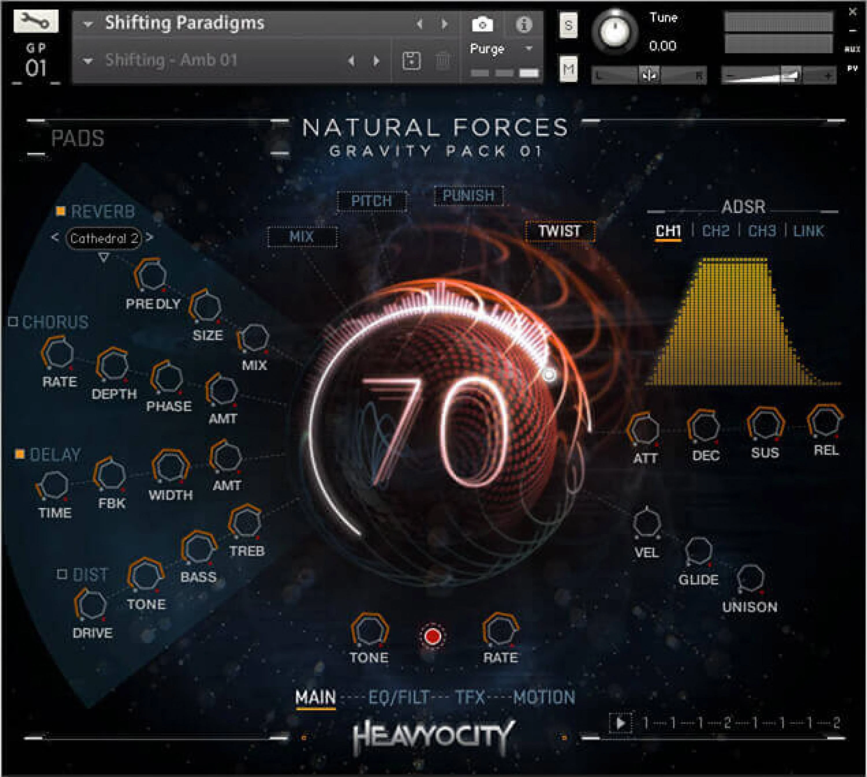 Heavyocity Natural Forces Gravity Pack 01 自然之力重力包 01