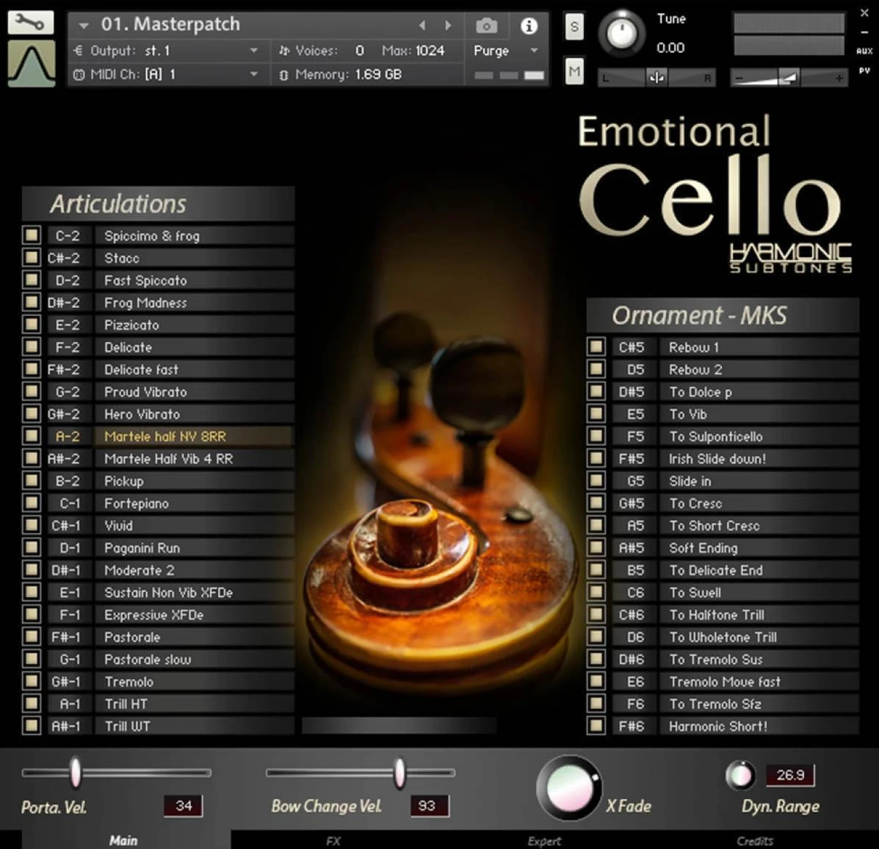 Best Service Emotional Cello 虚拟乐器软件