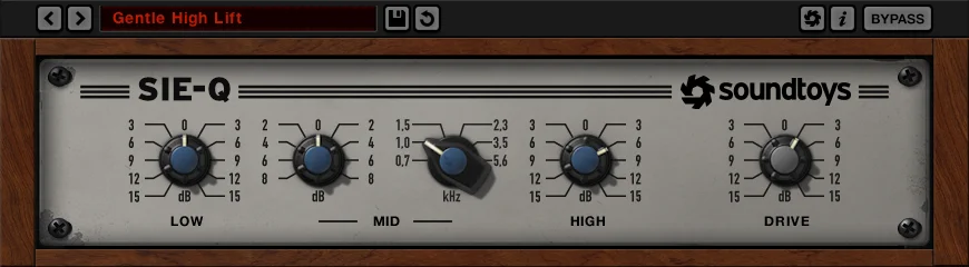 Soundtoys Sie-Q 精品均衡器插件