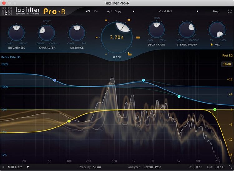 FabFilter Pro-R 2 混响插件 - 学术版