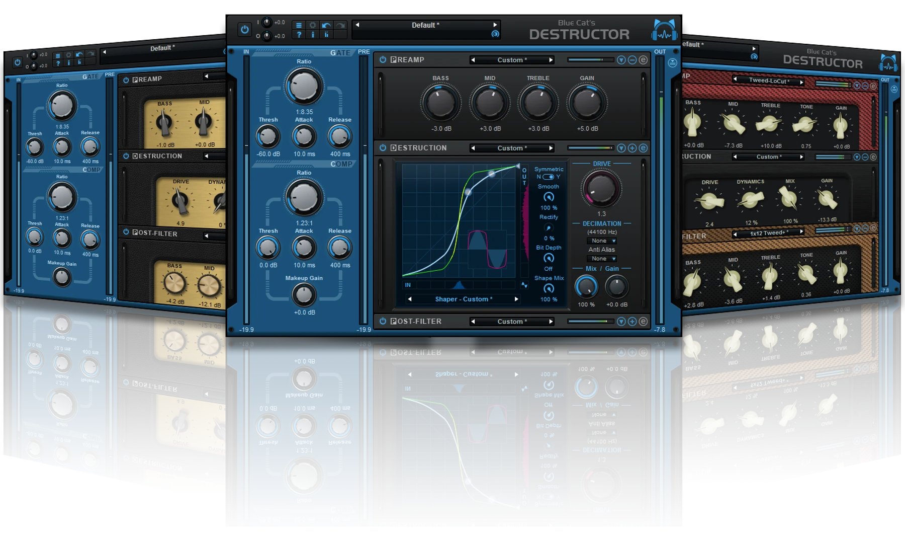 Blue Cat Audio Destructor 2 失真与音箱模拟插件