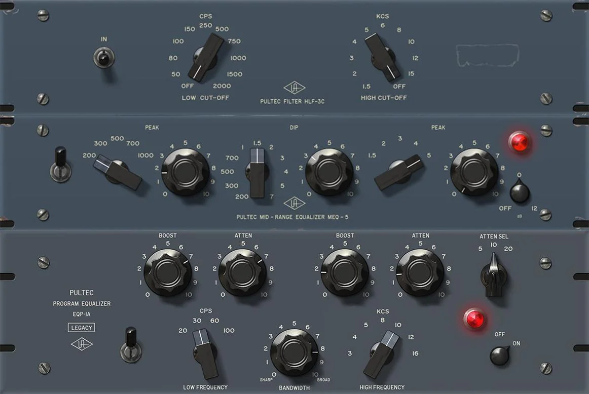 Universal Audio Pultec 被动均衡器插件合集