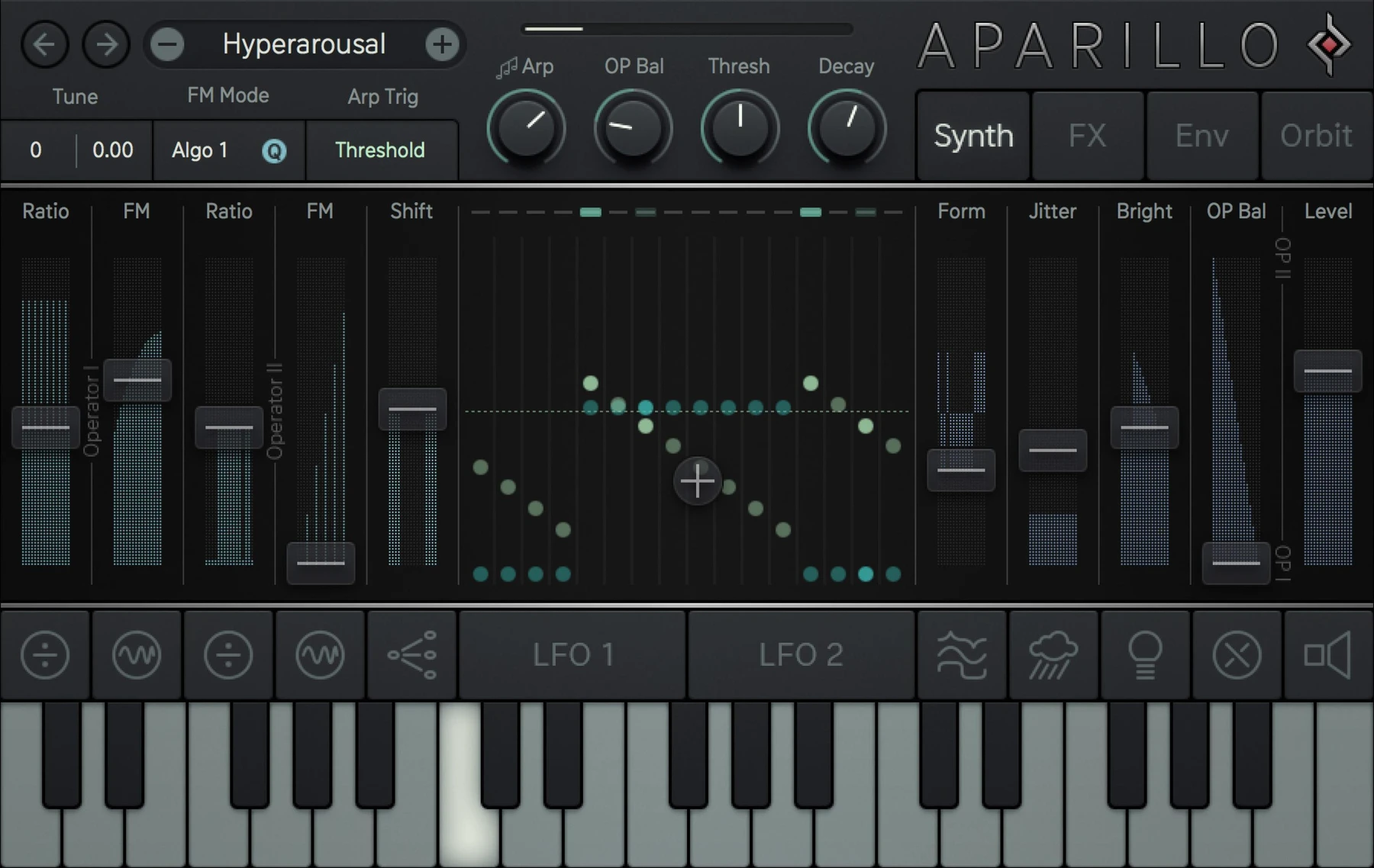 Sugar Bytes Aparillo 高级 16 复音 FM 合成器软件