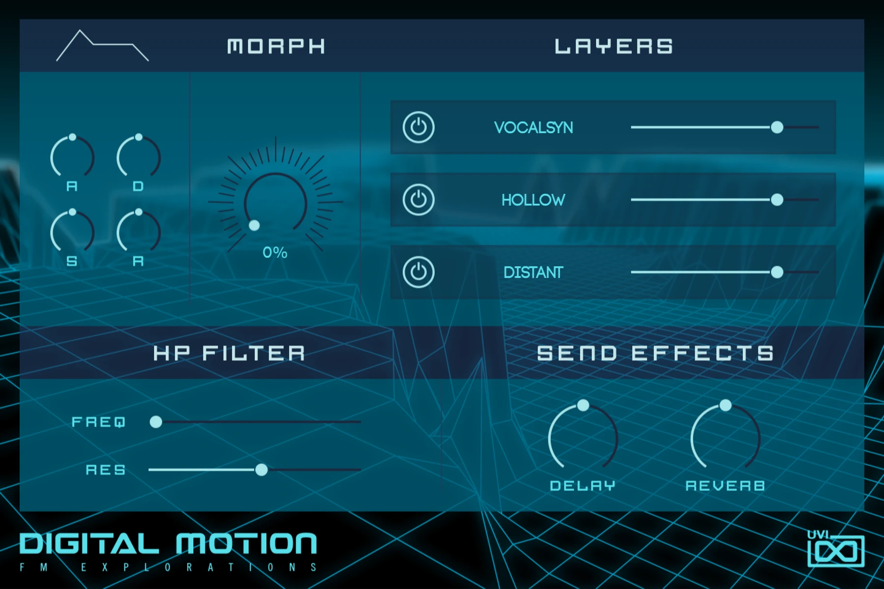 UVI Falcon 扩展音色库 - Digital Motion