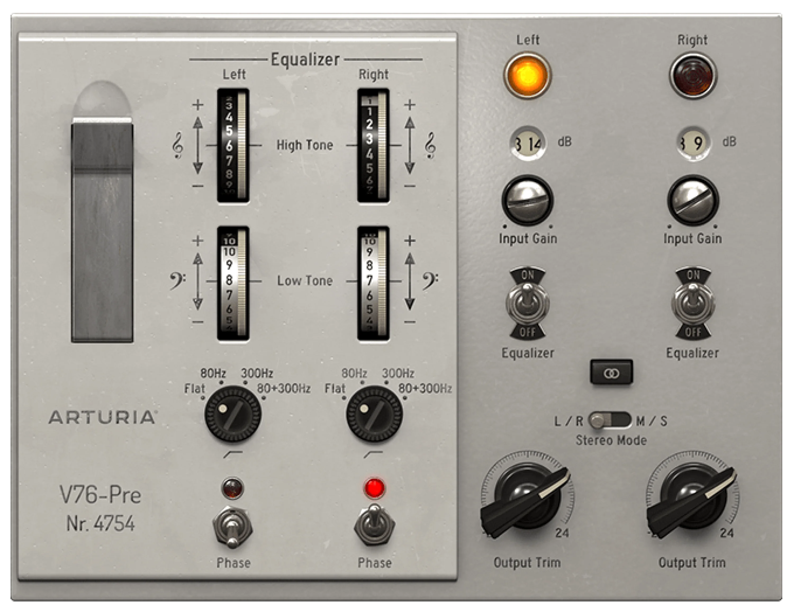 Arturia V76-Pre 前置放大器插件软件