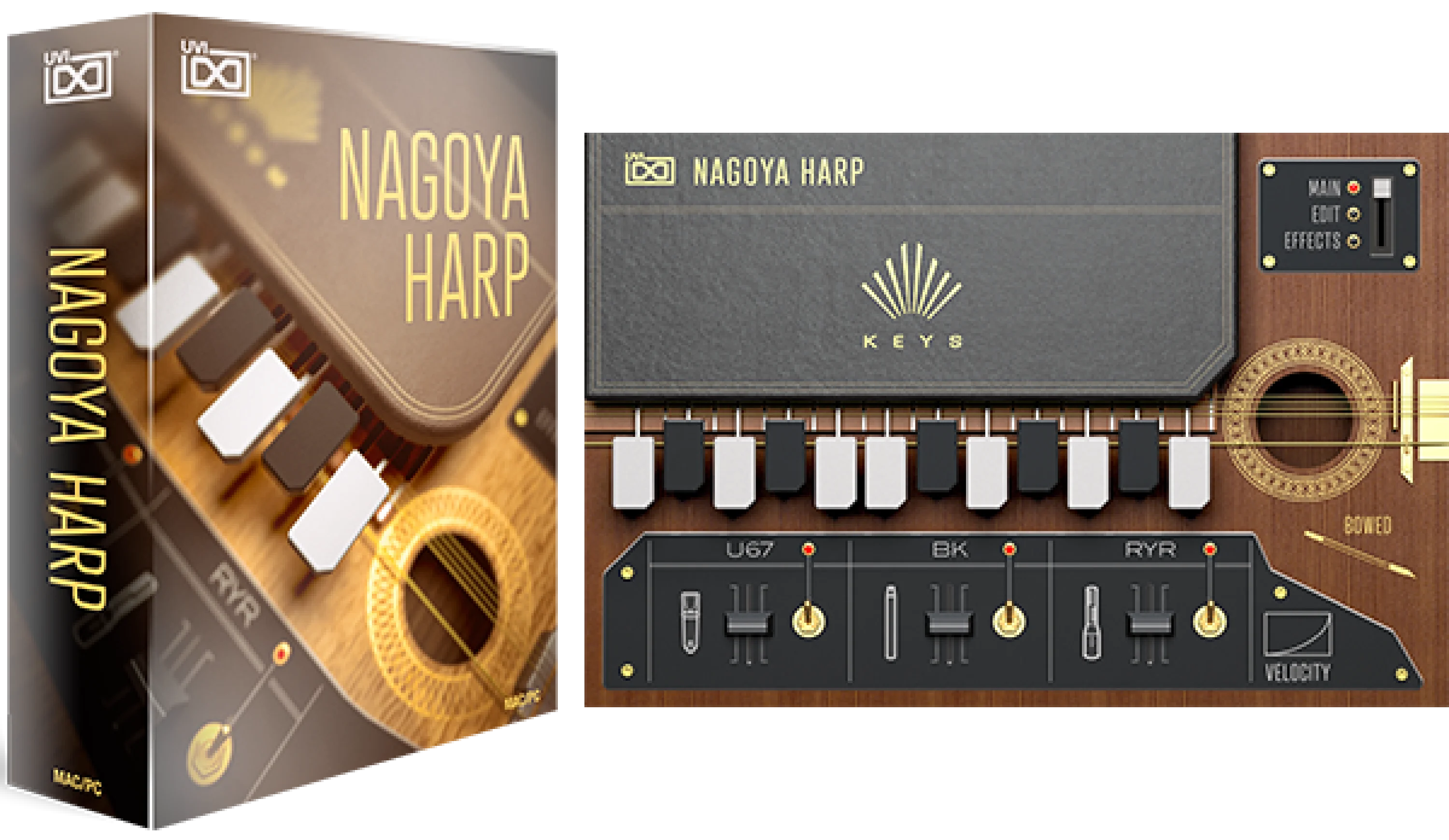 UVI Nagoya Harp 虚拟乐器软件