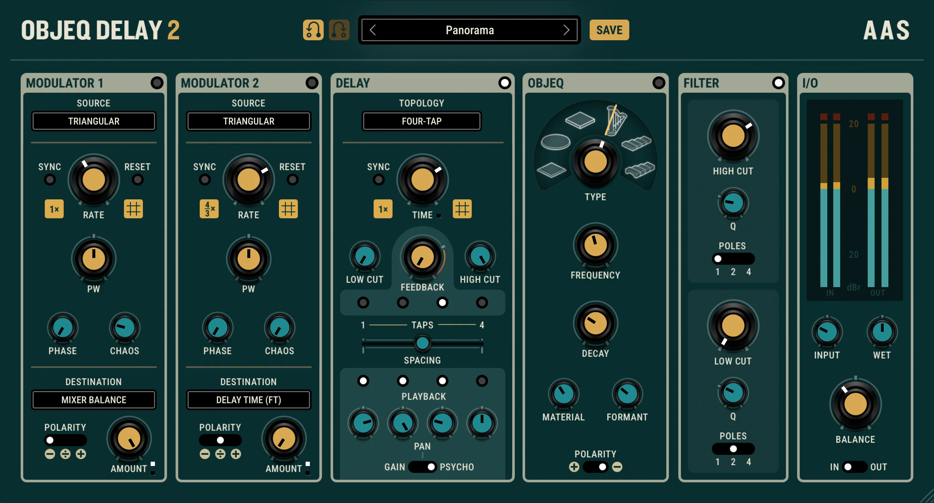 Applied Acoustics Systems Objeq Delay