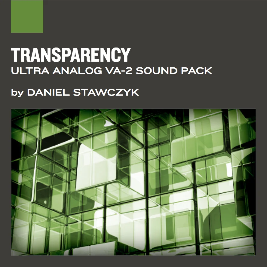 Applied Acoustics Systems Transparency 音色包（适用于 Ultra Analog VA-3）