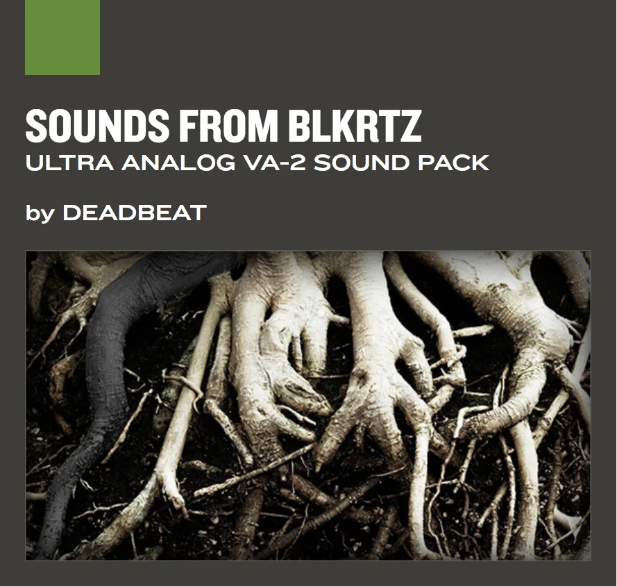 Applied Acoustics Systems 来自 BLKRTZ 的音色包（适用于 Ultra Analog VA-3）
