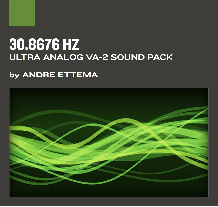 Applied Acoustics Systems 30.8676 Hz 音色包（适用于 Ultra Analog VA-3）