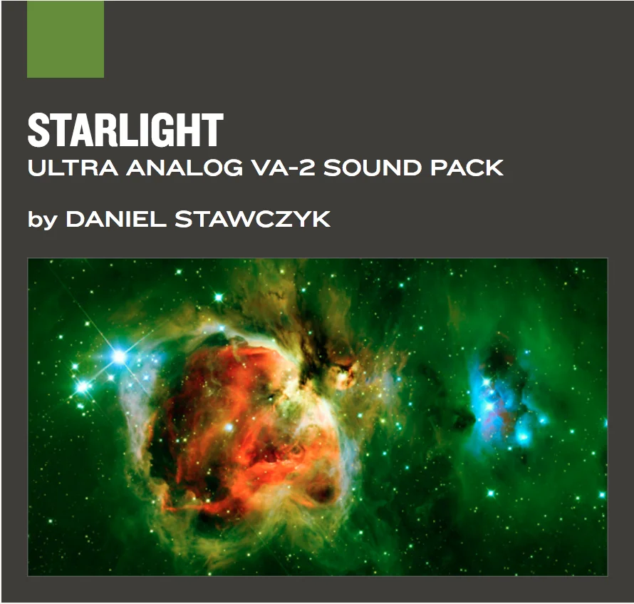 Applied Acoustics Systems Starlight 音色包（适用于 Ultra Analog VA-3）