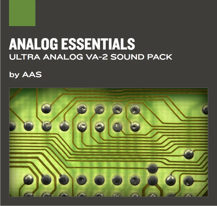 Applied Acoustics Systems Analog Essentials 音色包（适用于 Ultra Analog VA-3）