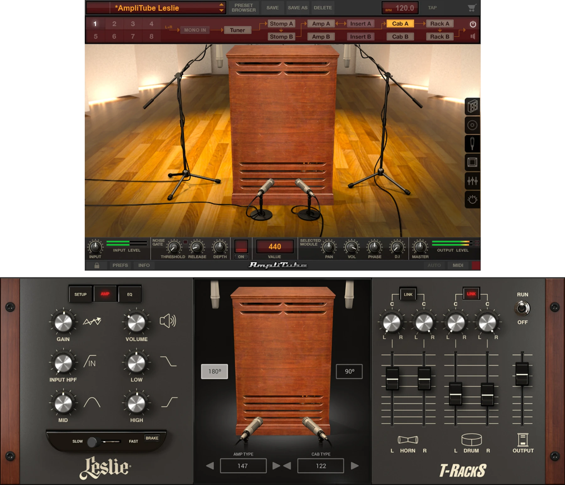 IK Multimedia Leslie Collection（Amplitube + T-RackS）软件套装